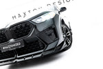 Maxton Parts - Frontlippe passend für BMW X2 M-Paket / iX2 U10 schwarz Hochglanz
