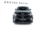 Maxton Parts - Frontlippe passend für BMW X2 M-Paket / iX2 U10 schwarz Hochglanz