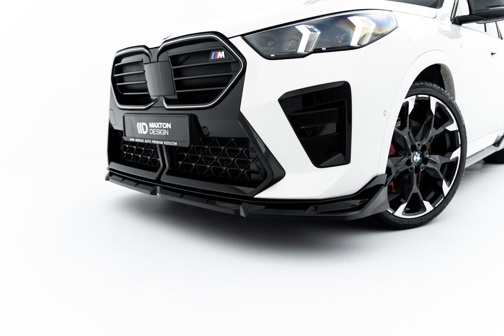 Maxton Parts - Frontlippe passend für BMW X2 M35i U10 schwarz Hochglanz