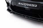 Maxton Parts - Frontlippe passend für BMW X3 M F97 schwarz Hochglanz