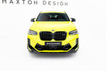 Maxton Parts - Frontlippe passend für BMW X4M F98 FL schwarz Hochglanz