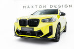 Maxton Parts - Frontlippe passend für BMW X4M F98 FL schwarz Hochglanz