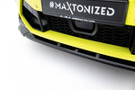 Maxton Parts - Frontlippe passend für BMW X4M F98 FL schwarz Hochglanz