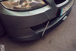 Maxton Parts - Frontlippe passend für BMW Z4 Coupe E86 schwarz matt