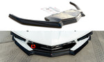 Maxton Parts - Frontlippe passend für Chevrolet Corvette C8 schwarz Hochglanz