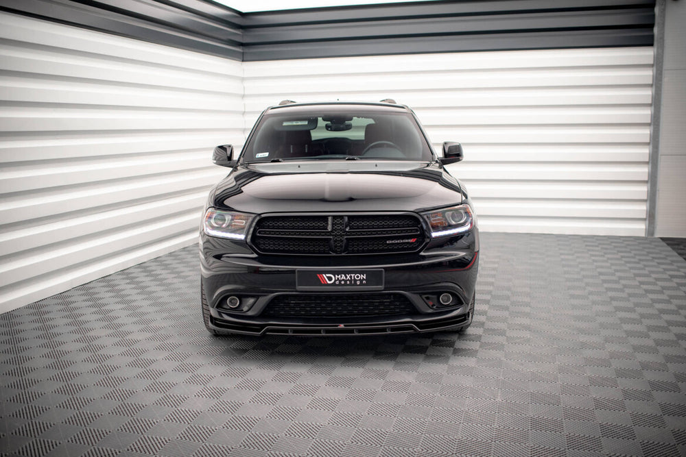 Maxton Parts - Frontlippe passend für Dodge Durango RT Mk3 schwarz Hochglanz