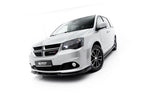 Maxton Parts - Frontlippe passend für Dodge Grand Caravan Mk5 Facelift schwarz Hochglanz