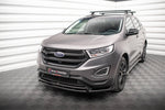 Maxton Parts - Frontlippe passend für Ford Edge Mk2 schwarz Hochglanz