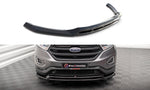 Maxton Parts - Frontlippe passend für Ford Edge Mk2 schwarz Hochglanz