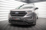 Maxton Parts - Frontlippe passend für Ford Edge Mk2 schwarz Hochglanz