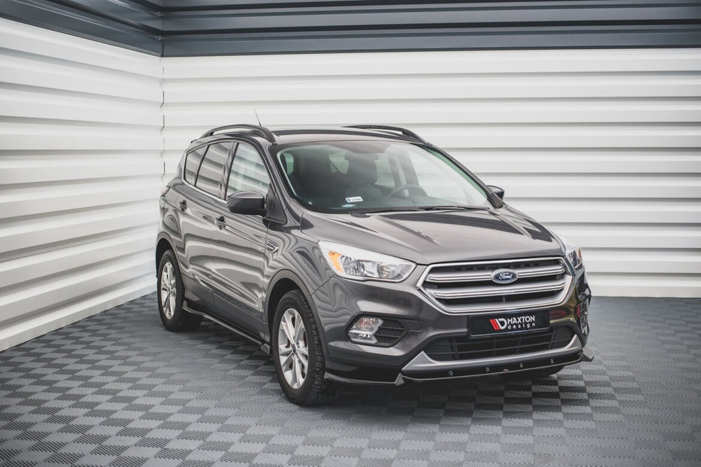 Maxton Parts - Frontlippe passend für Ford Escape Mk3 schwarz Hochglanz