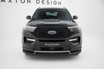 Maxton Parts - Frontlippe passend für Ford Explorer XLT Mk6 schwarz Hochglanz