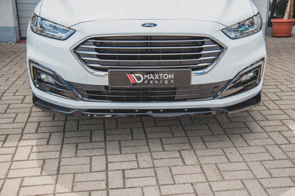 Maxton Parts - Frontlippe passend für Ford Mondeo Mk5 FL schwarz Hochglanz