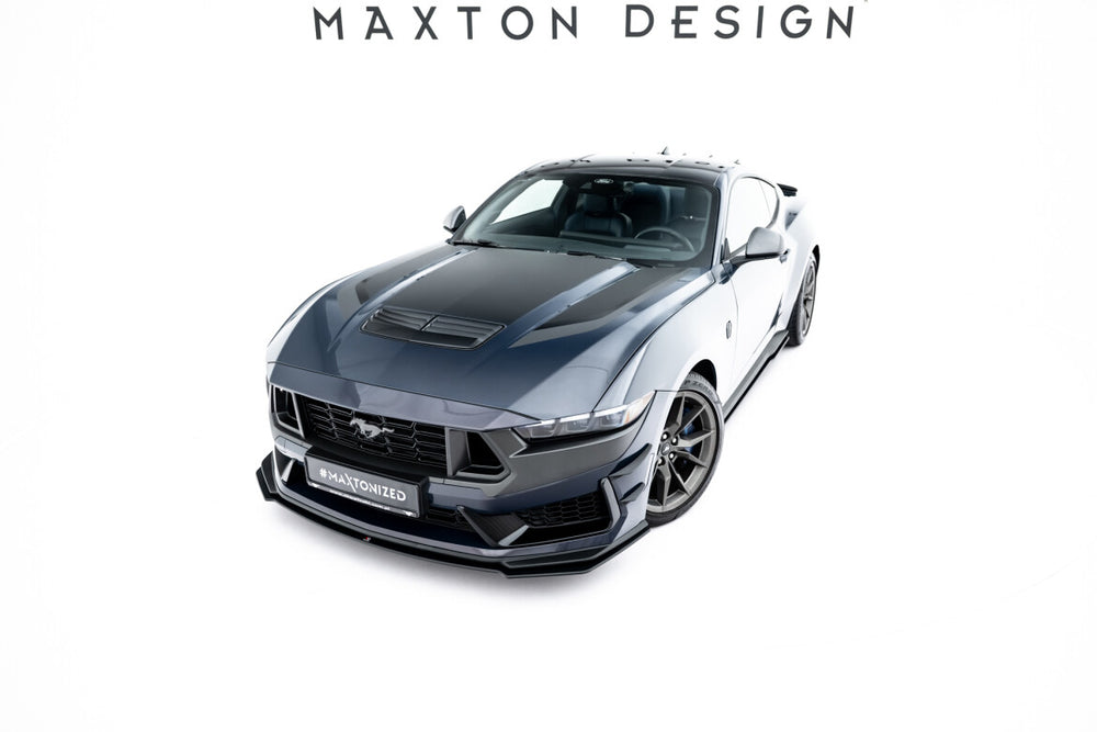 Maxton Parts - Frontlippe passend für Ford Mustang Dark Horse Mk7 schwarz matt