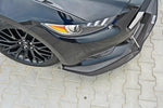 Maxton Parts - Frontlippe passend für Ford Mustang GT Mk6 schwarz matt (FO-MU-6-GT-CNC-FD1)