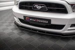 Maxton Parts - Frontlippe passend für Ford Mustang Mk5 FL schwarz Hochglanz