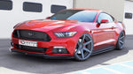 Maxton Parts - Frontlippe passend für Ford Mustang Mk6 schwarz Hochglanz