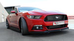 Maxton Parts - Frontlippe passend für Ford Mustang Mk6 schwarz Hochglanz