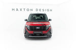 Maxton Parts - Frontlippe passend für Ford Tourneo Courier Mk2 schwarz Hochglanz