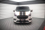 Maxton Parts - Frontlippe passend für Ford Transit Custom ST-Line Mk1 FL schwarz Hochglanz