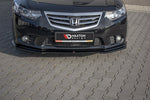 Maxton Parts - Frontlippe passend für Honda Accord VIII (CU Series) FL schwarz Hochglanz