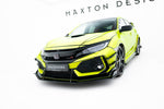 Maxton Parts - Frontlippe passend für Honda Civic Type-R Mk10 / Mk10 FL schwarz matt