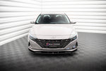 Maxton Parts - Frontlippe passend für Hyundai Elantra Mk7 schwarz Hochglanz