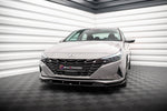 Maxton Parts - Frontlippe passend für Hyundai Elantra Mk7 schwarz Hochglanz