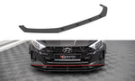 Maxton Parts - Frontlippe passend für Hyundai I20 N Mk3 schwarz matt