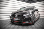 Maxton Parts - Frontlippe passend für Hyundai I20 N Mk3 schwarz matt