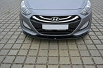 Maxton Parts - Frontlippe passend für Hyundai i30 mk.2 schwarz Hochglanz