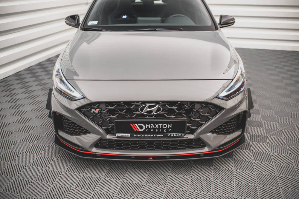 Maxton Parts - Frontlippe passend für Hyundai I30 N Hatchback/Fastback Mk3 FL schwarz matt