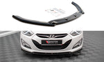 Maxton Parts - Frontlippe passend für Hyundai I40 Mk1 schwarz Hochglanz