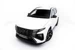 Maxton Parts - Frontlippe passend für Hyundai Tucson N-Line Mk4 Facelift schwarz Hochglanz