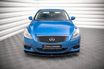 Maxton Parts - Frontlippe passend für Infiniti G37 Coupe schwarz Hochglanz