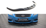 Maxton Parts - Frontlippe passend für Infiniti G37 Coupe schwarz Hochglanz