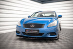 Maxton Parts - Frontlippe passend für Infiniti G37 Coupe schwarz Hochglanz