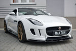 Maxton Parts - Frontlippe passend für Jaguar F-TYPE schwarz matt