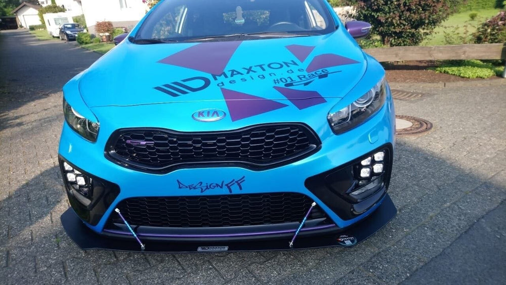Maxton Parts - Frontlippe passend für Kia CEE"D / PRO CEE"D GT MK2 schwarz matt