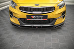 Maxton Parts - Frontlippe passend für Kia XCeed Mk1 schwarz Hochglanz