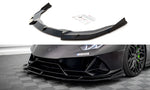 Maxton Parts - Frontlippe passend für Lamborghini Huracan EVO AWD schwarz Hochglanz