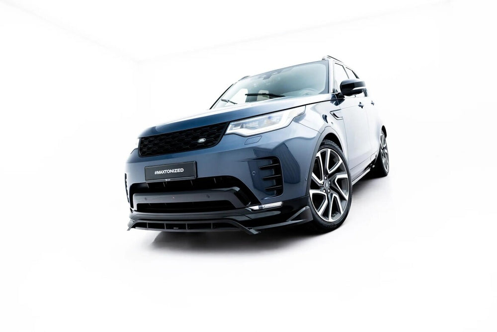 Maxton Parts - Frontlippe passend für Land Rover Discovery HSE Mk5 Facelift schwarz Hochglanz
