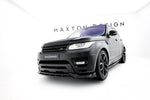 Maxton Parts - Frontlippe passend für Land Rover Range Rover Sport Mk2 schwarz Hochglanz