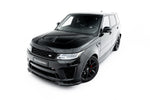 Maxton Parts - Frontlippe passend für Land Rover Range Rover SVR Mk2 FL schwarz Hochglanz