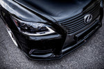 Maxton Parts - Frontlippe passend für Lexus LS Mk4 FL schwarz Hochglanz