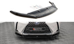 Maxton Parts - Frontlippe passend für Lexus UX F-Sport Mk1 schwarz Hochglanz