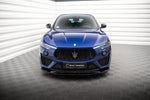 Maxton Parts - Frontlippe passend für Maserati Levante GTS / Trofeo Mk1 schwarz Hochglanz