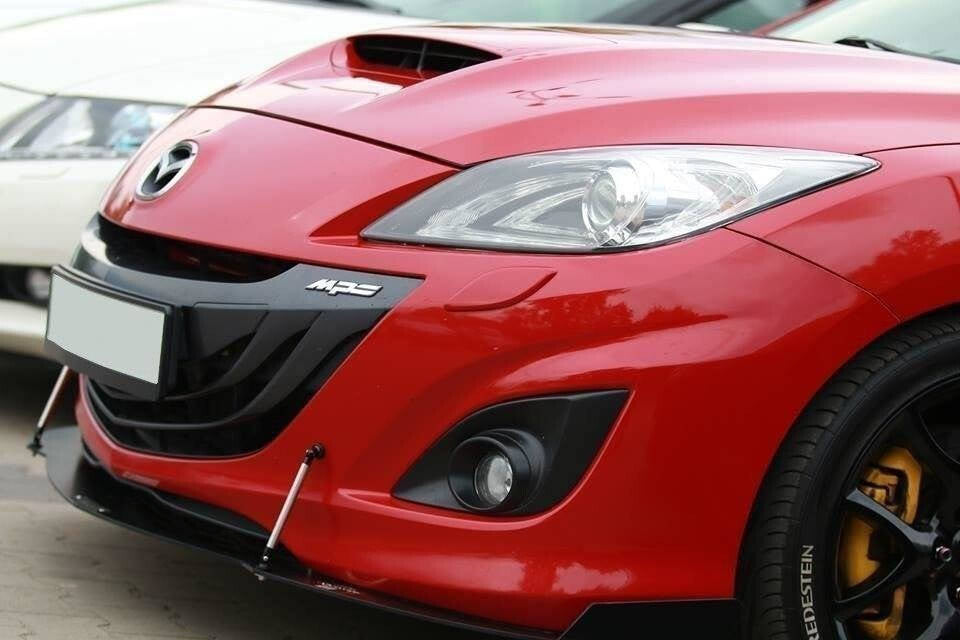 Maxton Parts - Frontlippe passend für Mazda 3 MK2 MPS schwarz matt