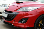 Maxton Parts - Frontlippe passend für Mazda 3 MK2 MPS schwarz matt
