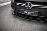 Maxton Parts - Frontlippe passend für Mercedes A35 AMG / AMG-Line Aero Pack W177 schwarz matt